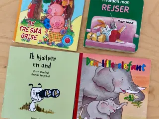 4 små børnebøger