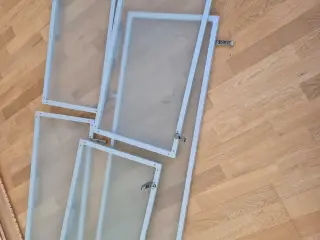 Glas låge til kvik køkken