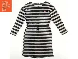 Stribet kjole med bælte fra H&M (str. 134)