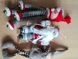 Jul, dekorationer, julemand, julenisse
