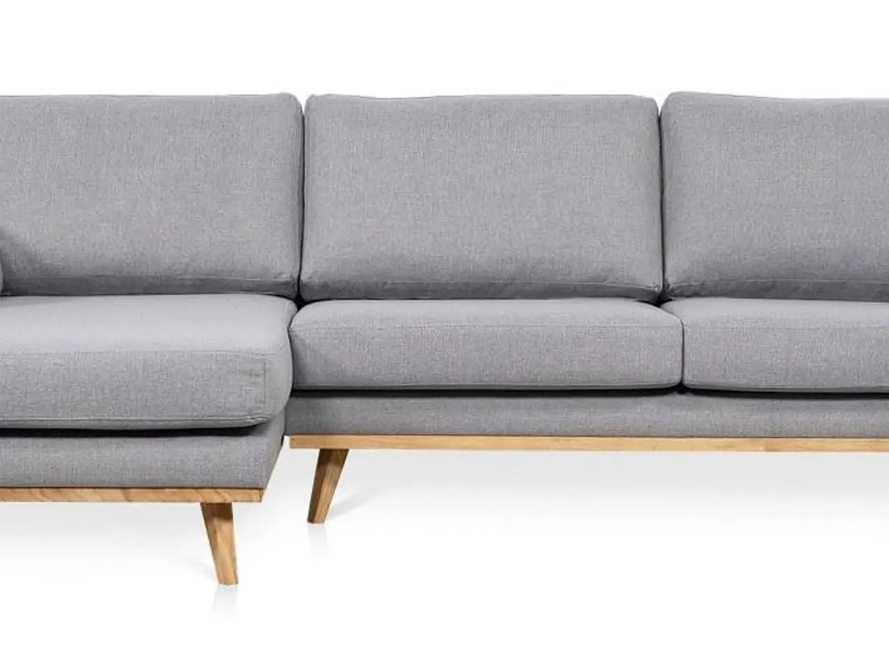 Billede 1 - Simone chaiselong sofa venstrevendt - lysegrå Inari 91