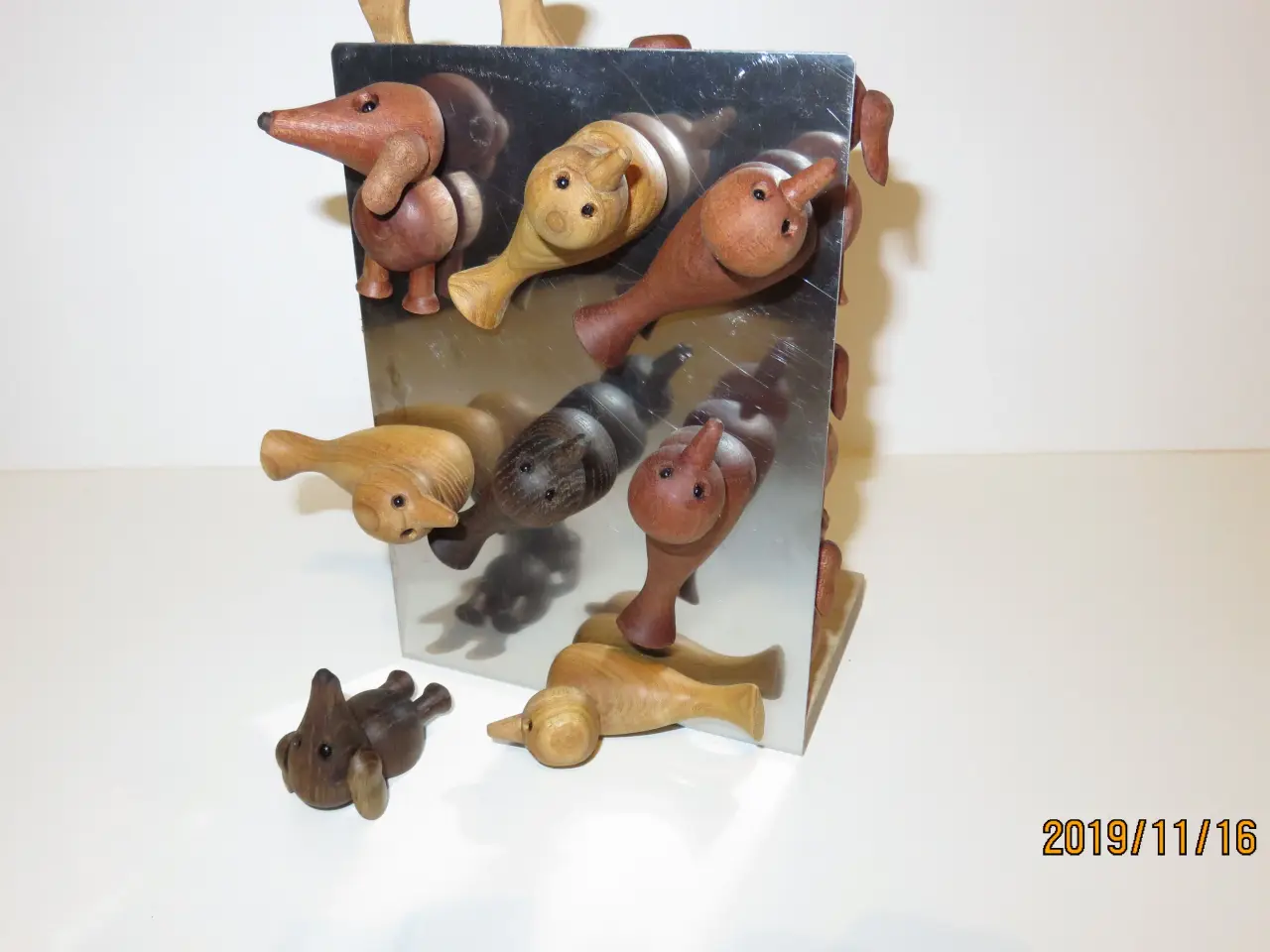 Billede 4 - Hunde og fugle til køleskabselementer