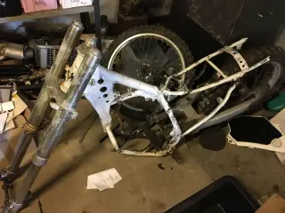 YZ125 (250) 1991 sidste dele af denne maskine