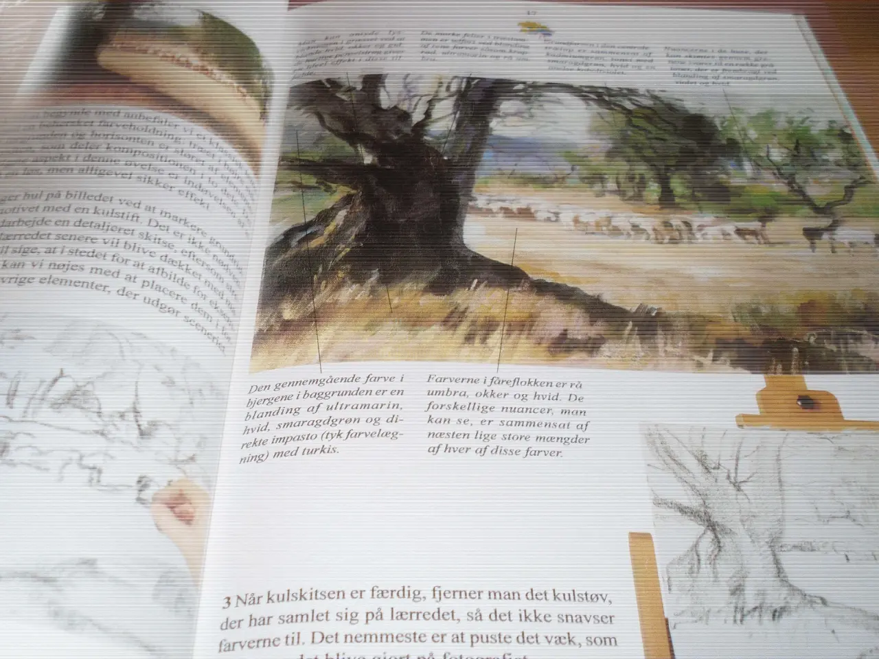 Billede 3 - Hernov. BYD. LANDSKABER I OLIE.