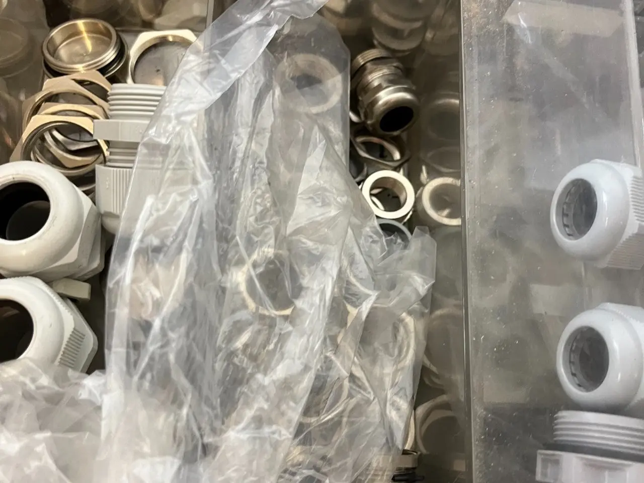 Billede 9 - Detzel Univolt kabel Gland parti PG21 PG29 Plastic