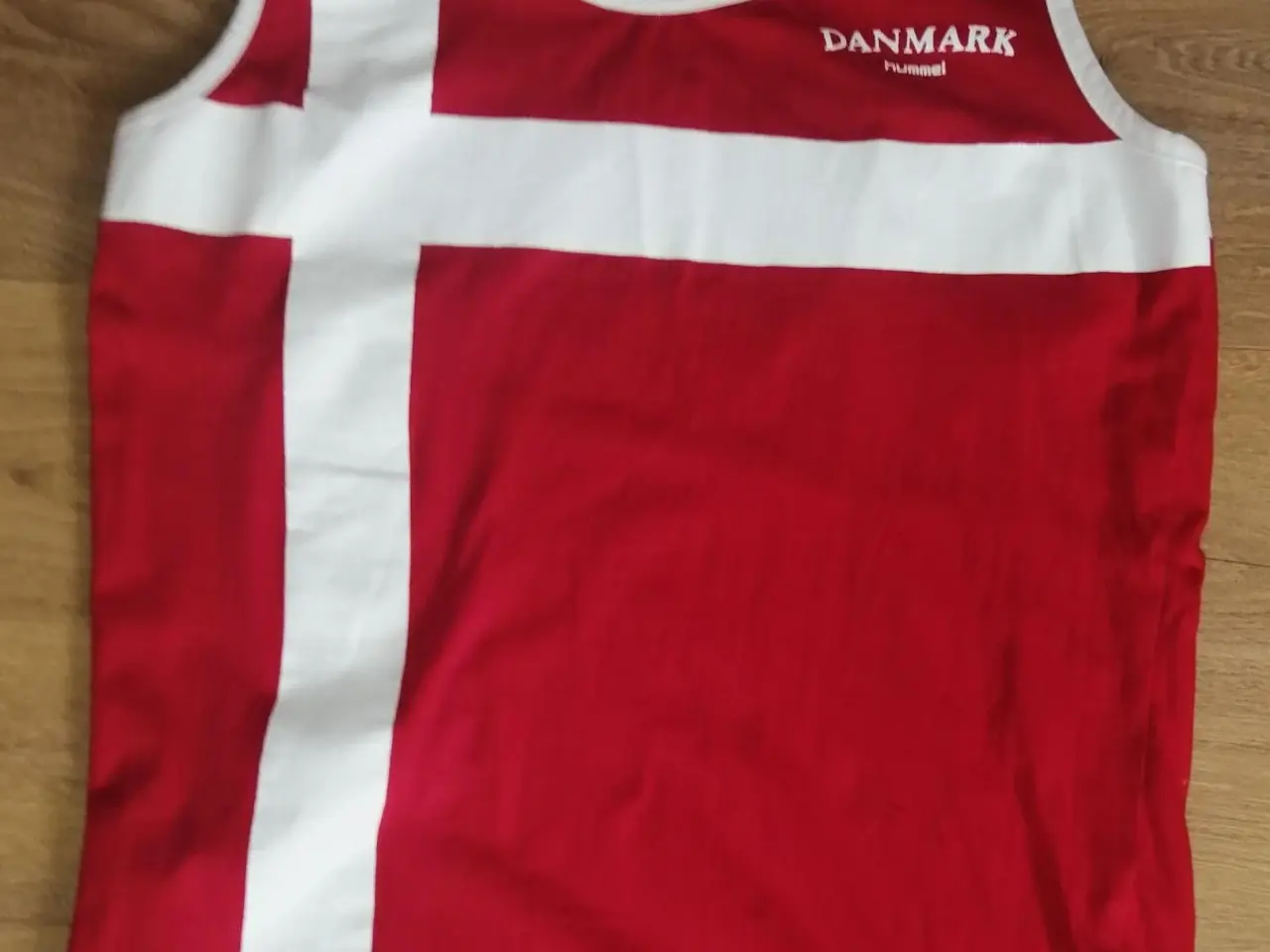 Billede 5 - DANMARK DANNEBROG STROP TSHIRT, STR. M, SOM NY