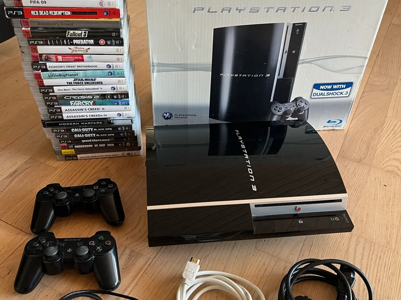 Billede 1 - PS3 med 23spil