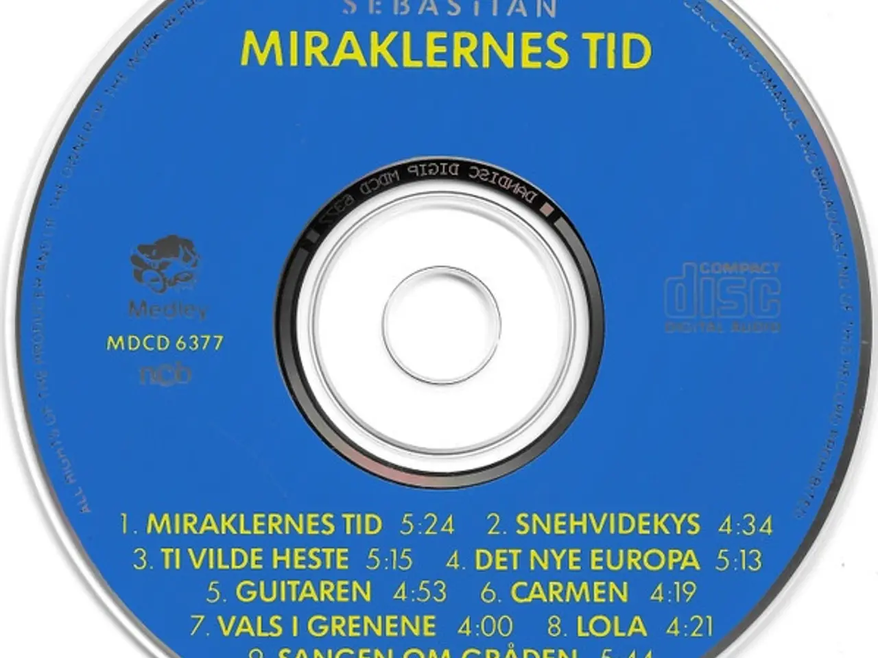 Billede 3 - Sebastian – Miraklernes Tid – CD