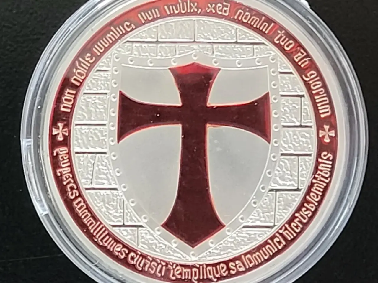 Billede 1 - frimurer tempelridder medalje