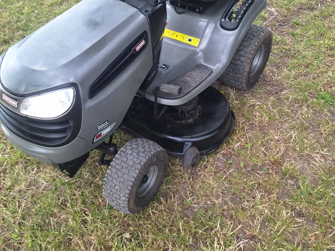 Billede 2 - Havetraktor Craftsman LTS 2000 19.hp briggs&stratt