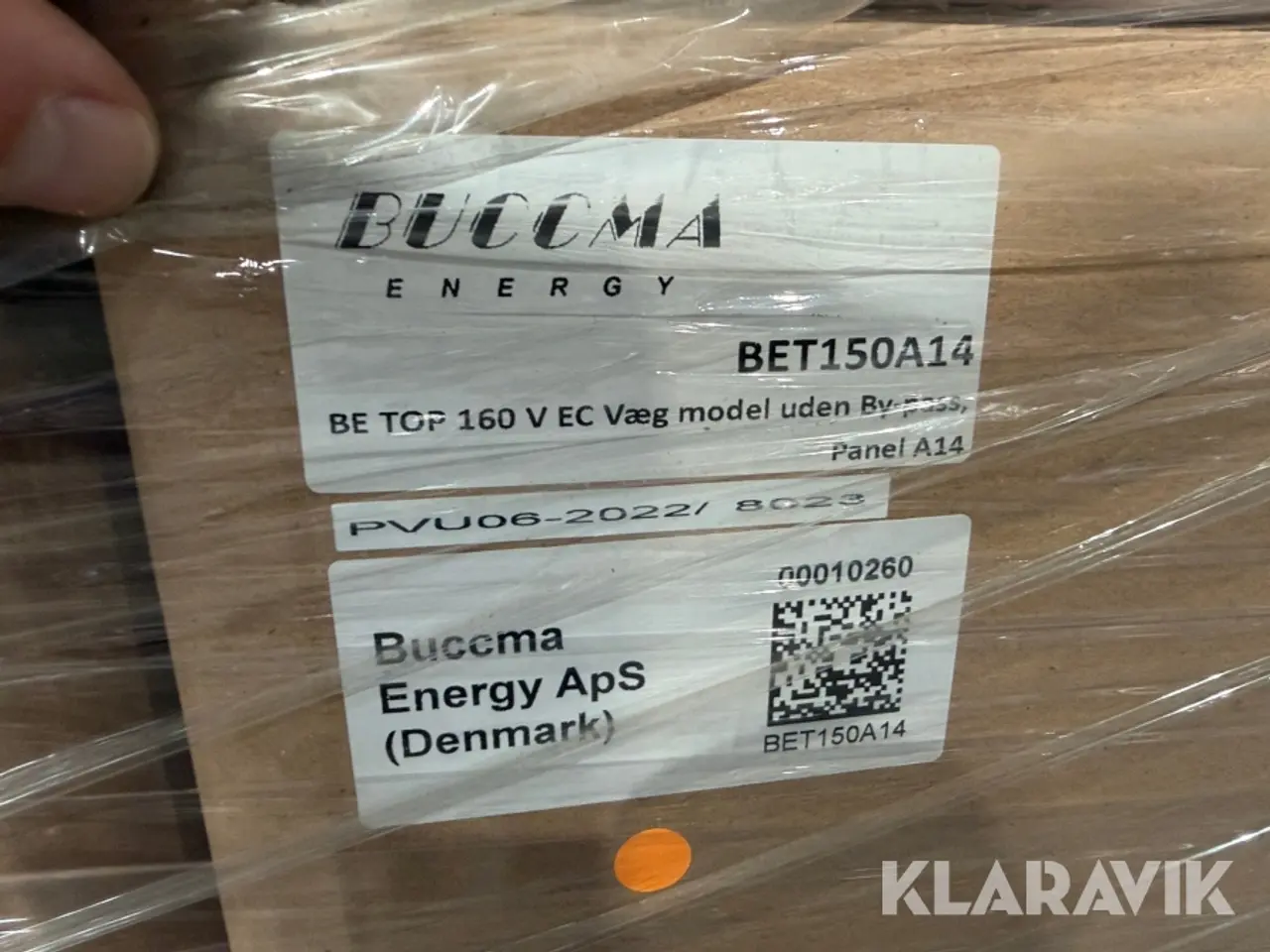 Billede 5 - Ventilationsanlæg Buccma VUT 160 V EC - 4 styk