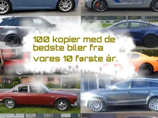 Signeret jubilæumsbog om bilbloggen Upgear.blog.