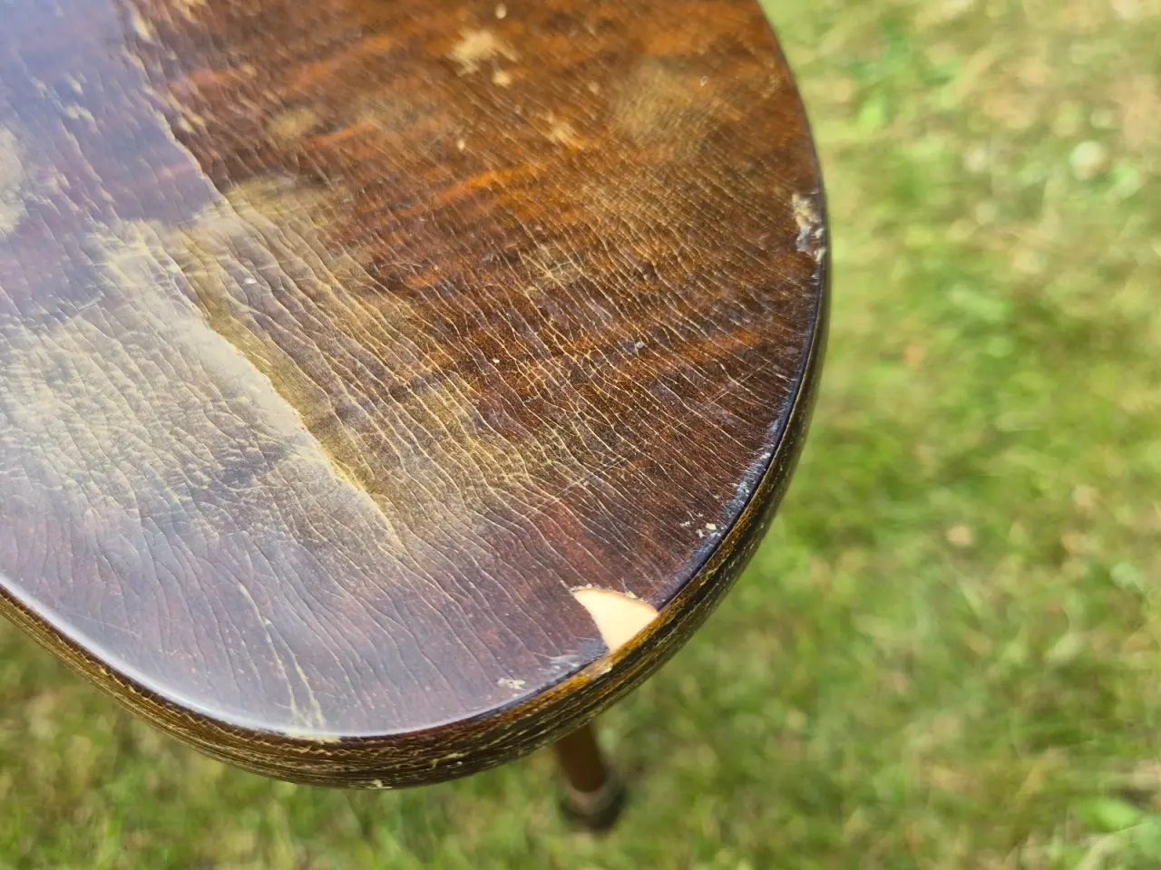 Billede 6 - Fint gammelt sidebord med form som en palette 
