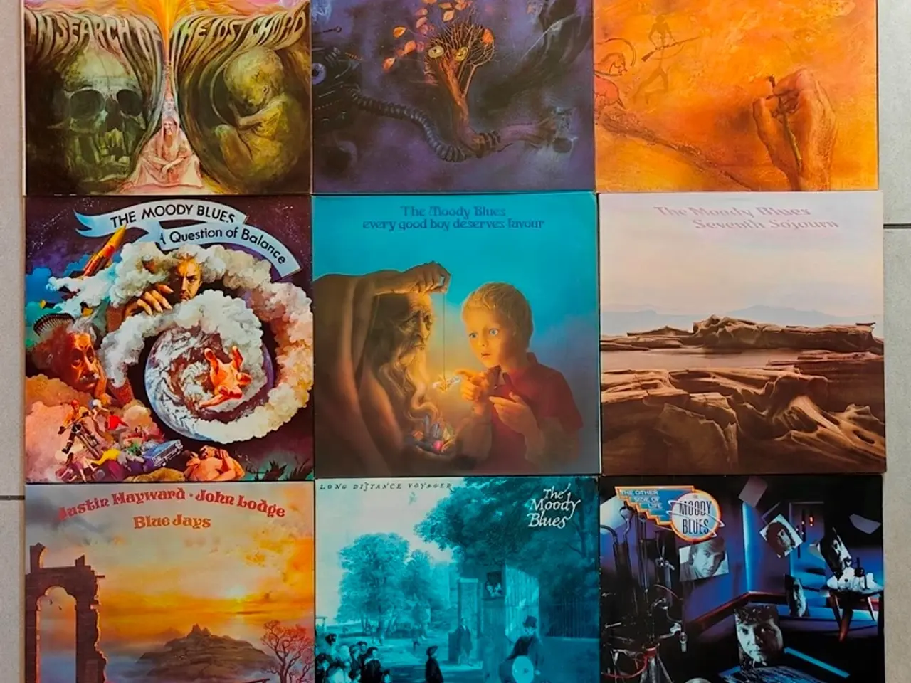 Billede 1 - LP, The Moody Blues x9