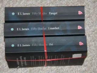 E. L. James Fifty Shades Fanget, I mørket, Fri
