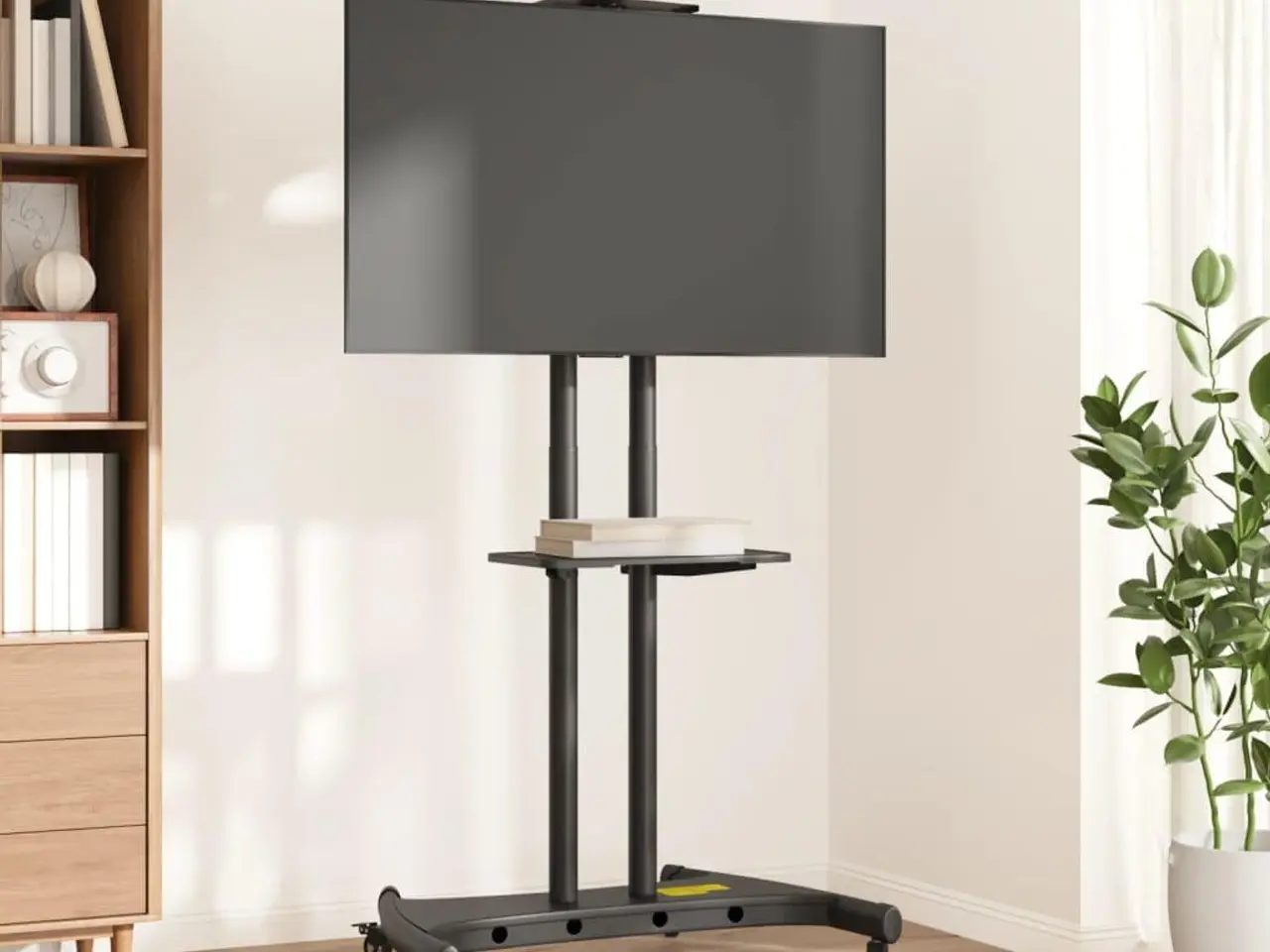 Billede 1 - Tv-stativ med hjul 32-70" skærm maks. VESA 600x400 mm 60 kg