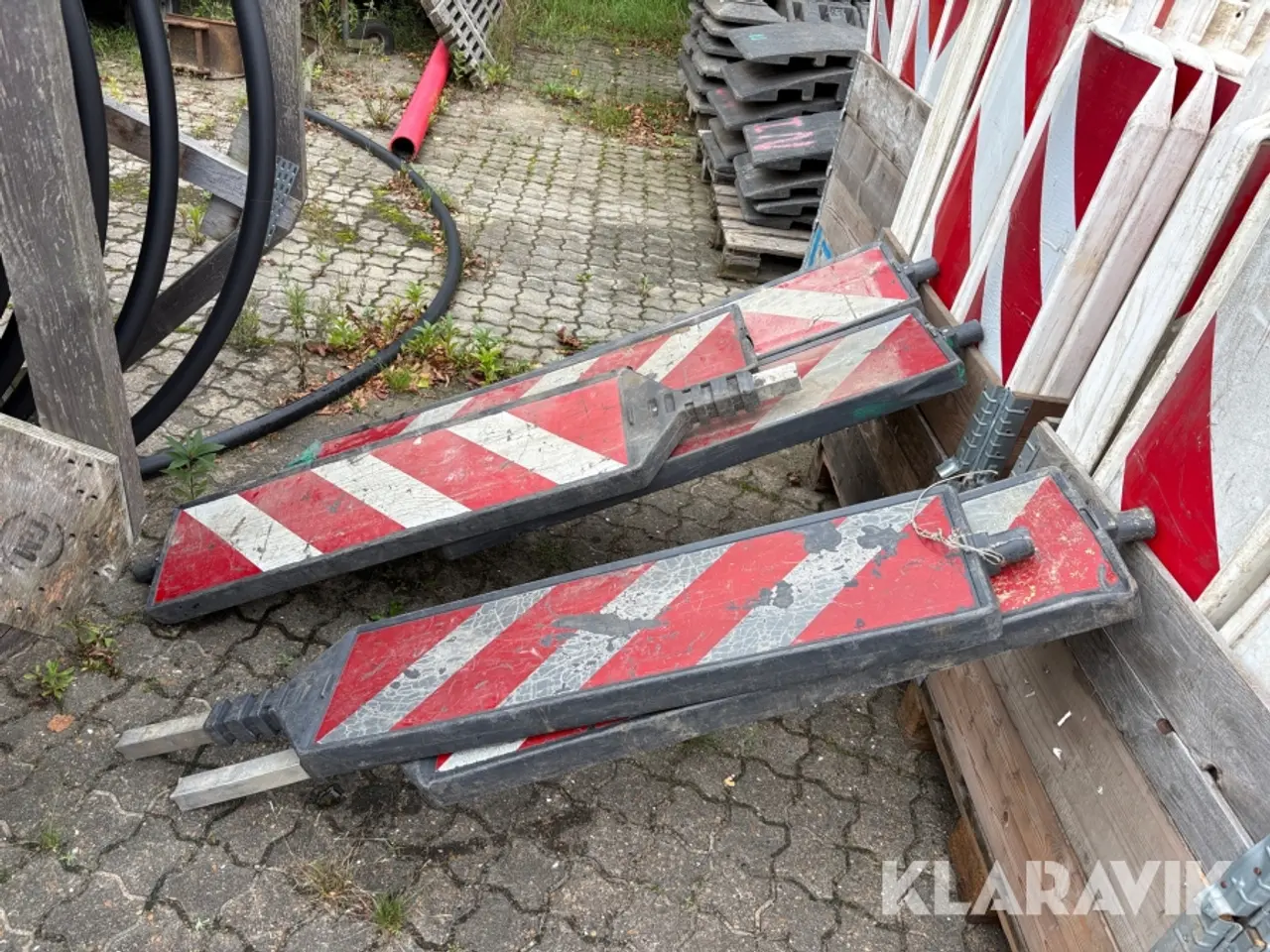 Billede 4 - Afmærkning / slikkepind - ca 100 styk / 2 paller