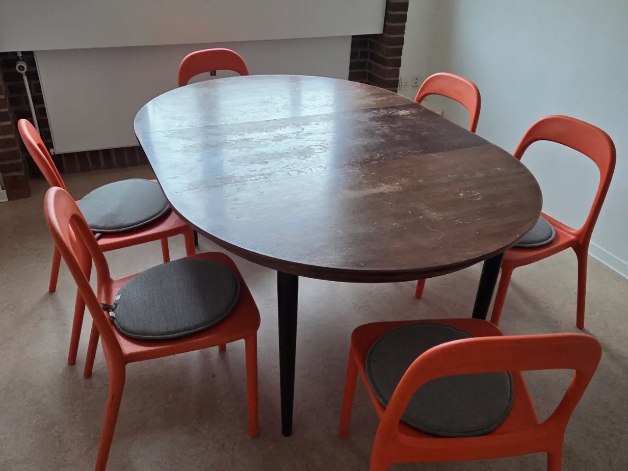 Billede 3 - 6 stk URBAN IKEA stole inkl. Hynder. Bord gratis.