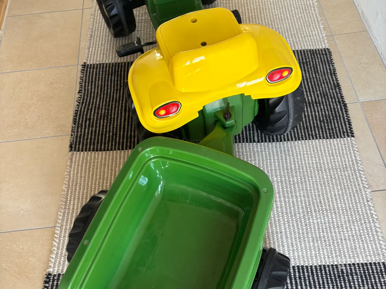 Billede 4 - John Deere traktor med anhænger