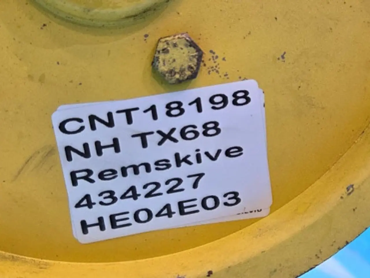 Billede 11 - New Holland TX68 Remskive 434227