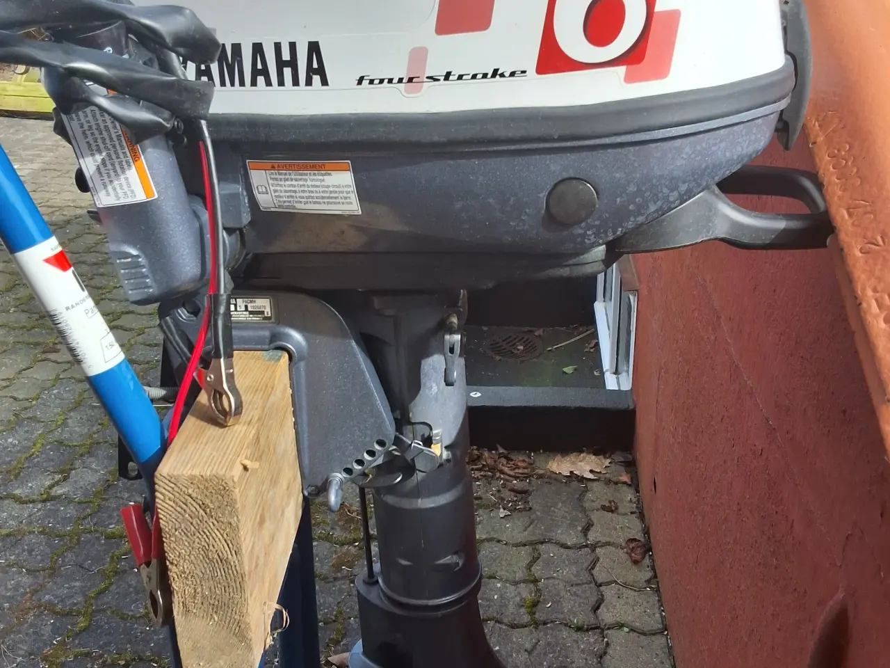 Billede 3 - Påhængsmotor Yamaha 6 HK m kort ben 