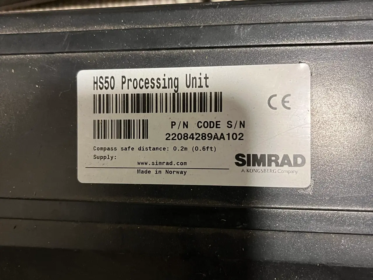 Billede 2 - simrad autopilot HS50