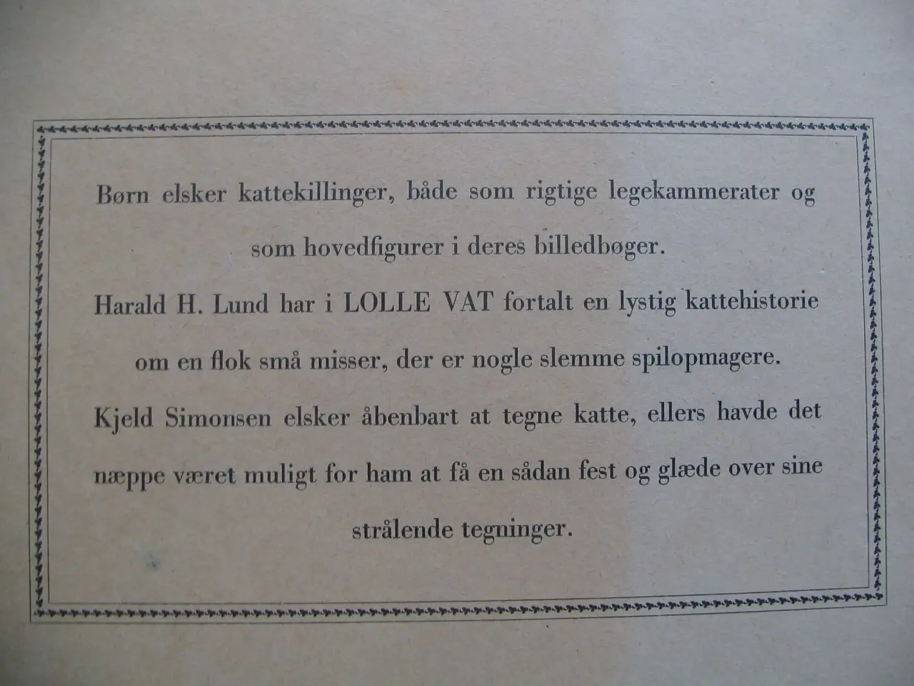 Billede 5 - Harald H. Lund. Lolle Vat