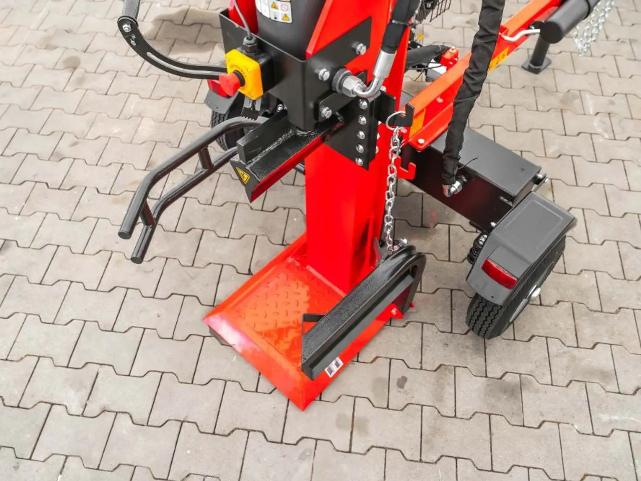 Billede 17 - WoodMaster CWM35B – 35 ton benzin brændekløver (lodret)