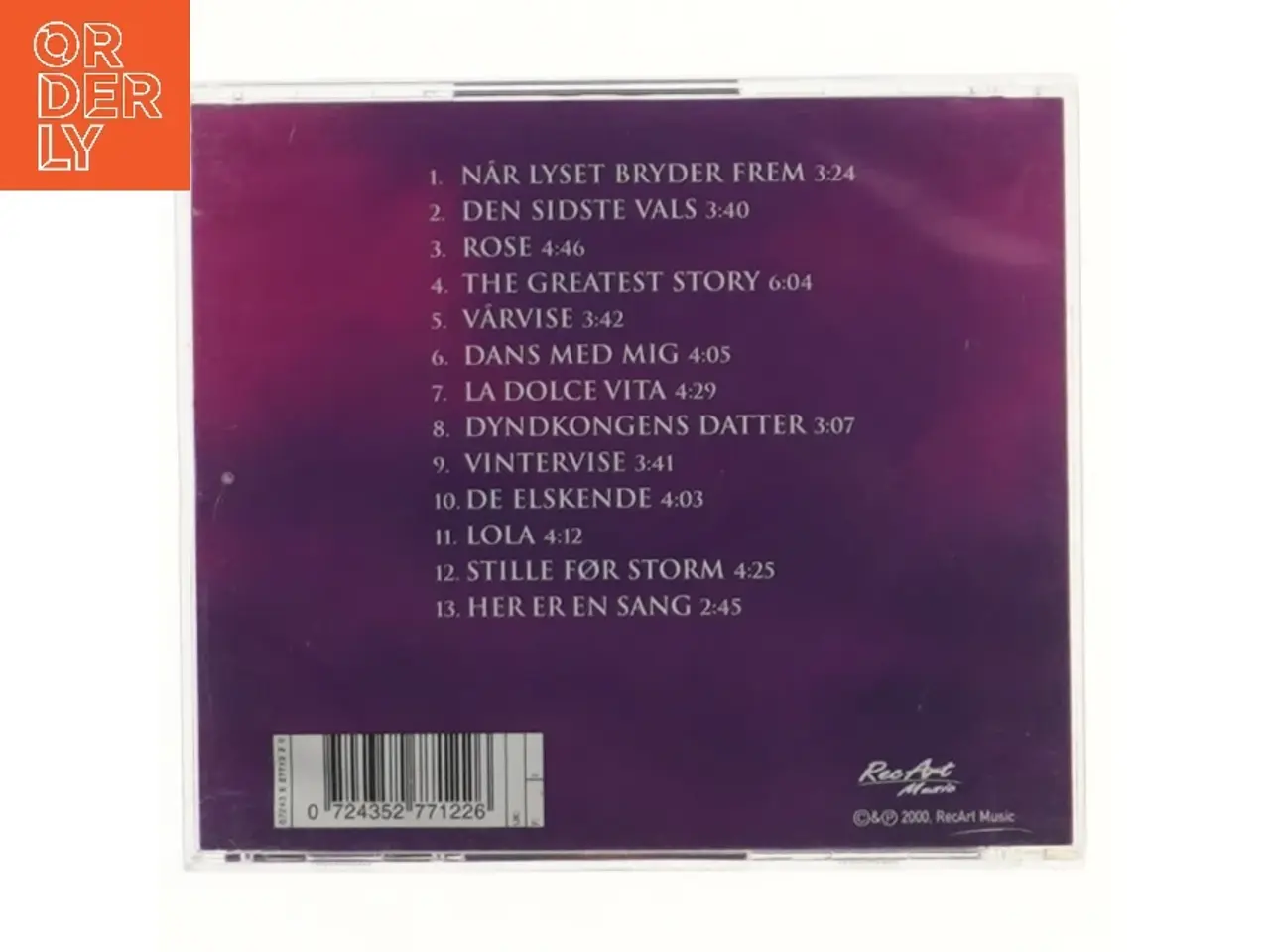 Billede 2 - Lis Sørensen CD - Rose fra RecArt
