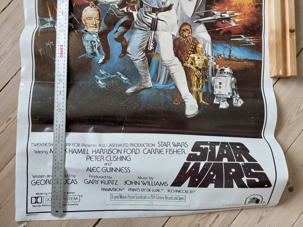Billede 4 - Original Star Wars biografplakat (1993) – 70x100