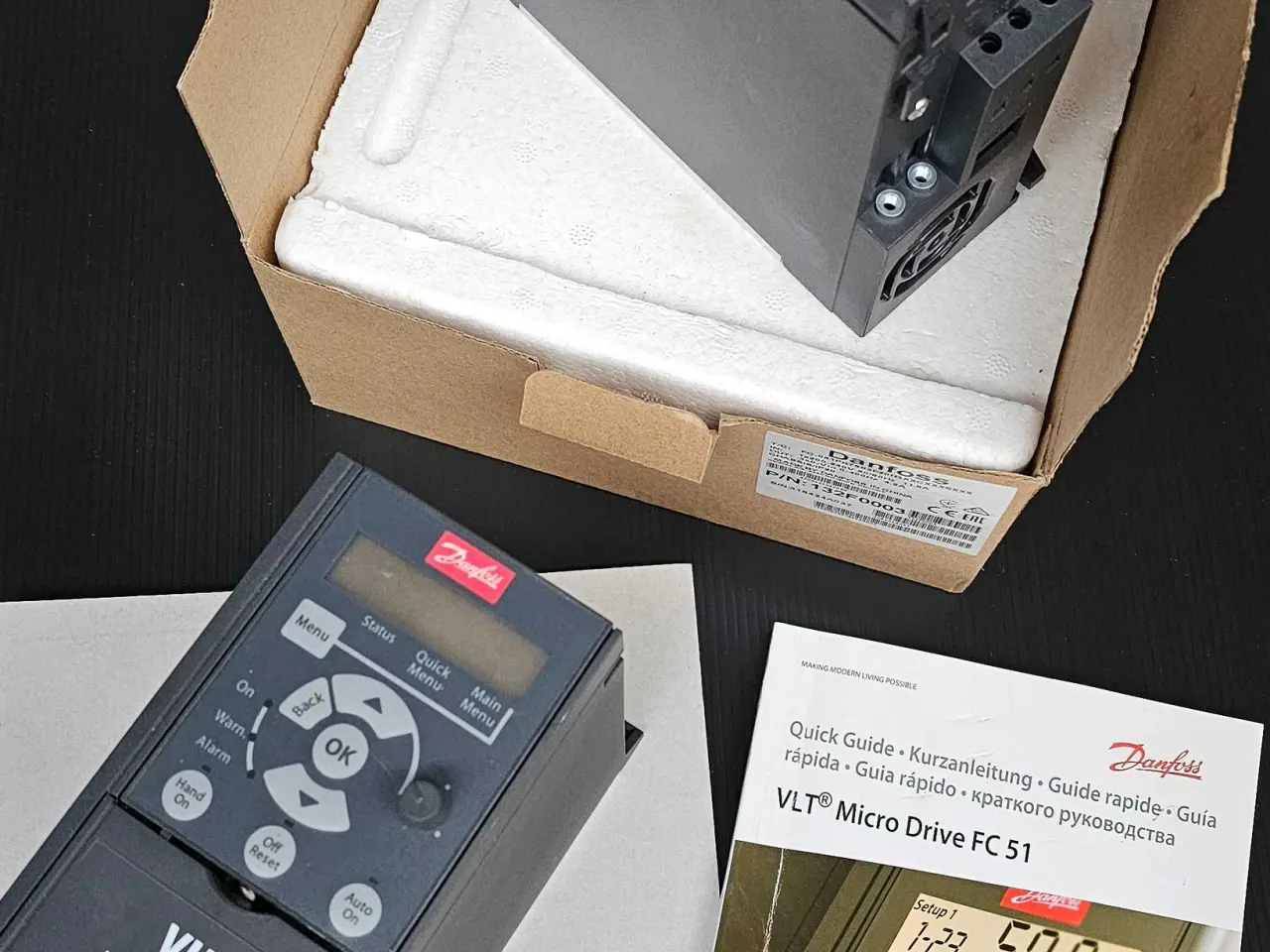 Billede 1 - Danfoss VLT Micro Drive FC51 0,18kW+1,5kW