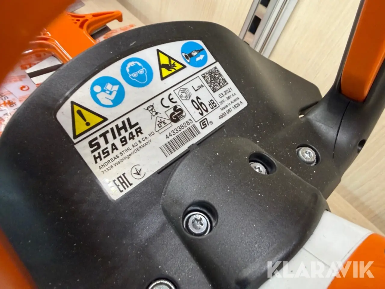 Billede 11 - Hækkeklipper Stihl HSA 94R
