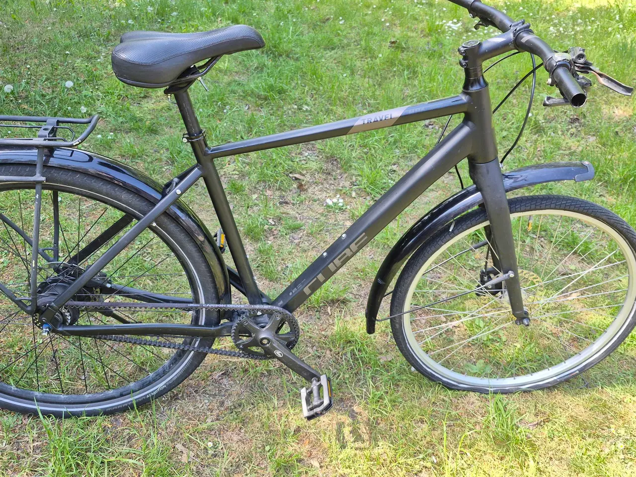 Billede 1 - CUBE Travel Pro Remtræk, Knækket i kranken.