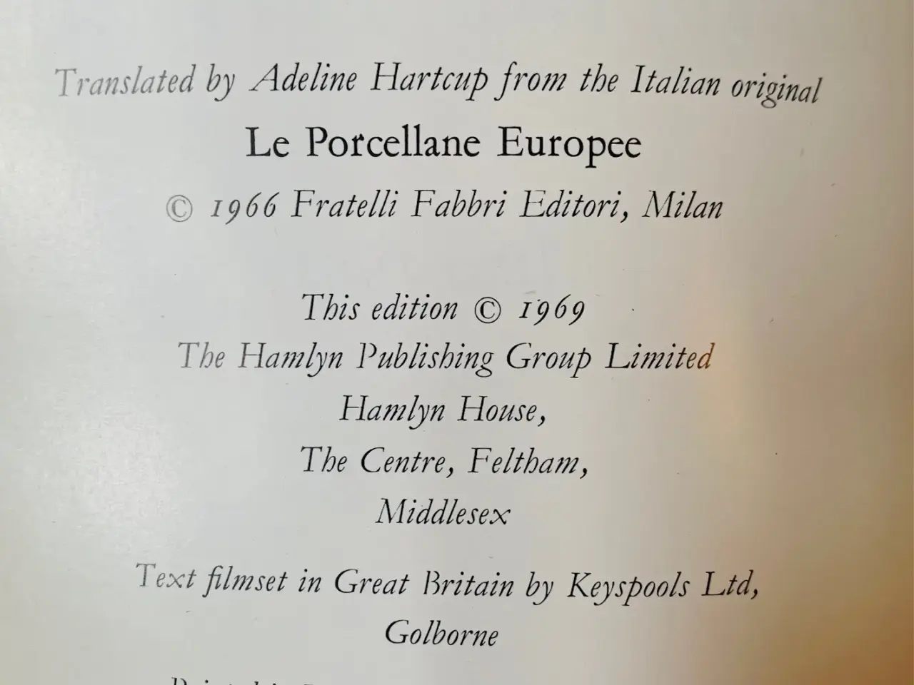 Billede 3 - European Porcelain (1969)