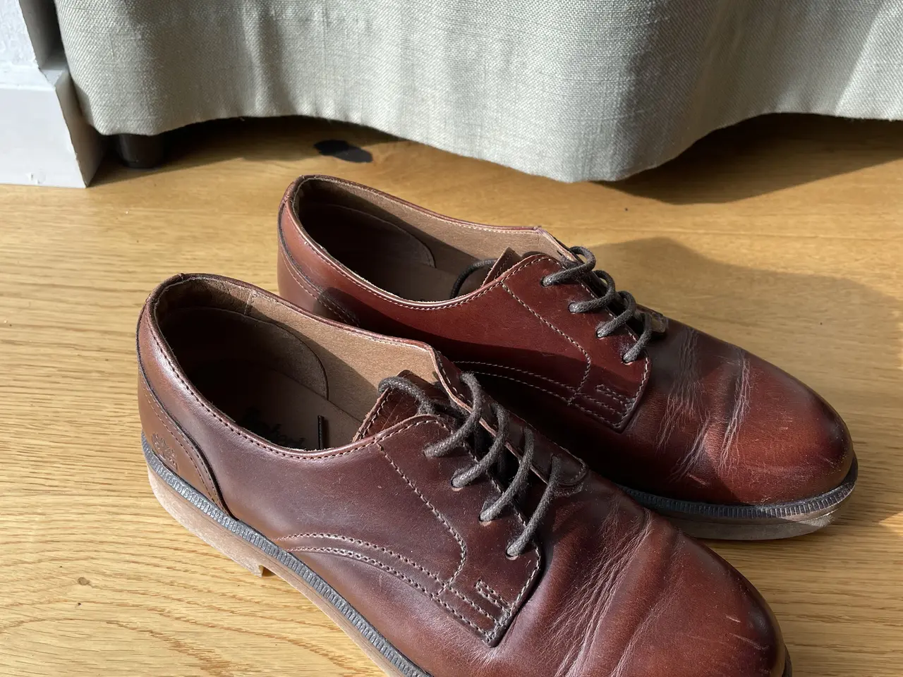 Billede 3 - Timberland brune lædersko