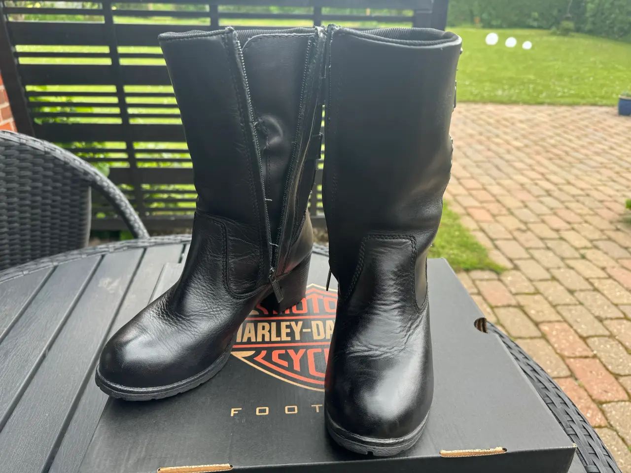 Billede 1 - Harley Davidson mc dame støvle 
