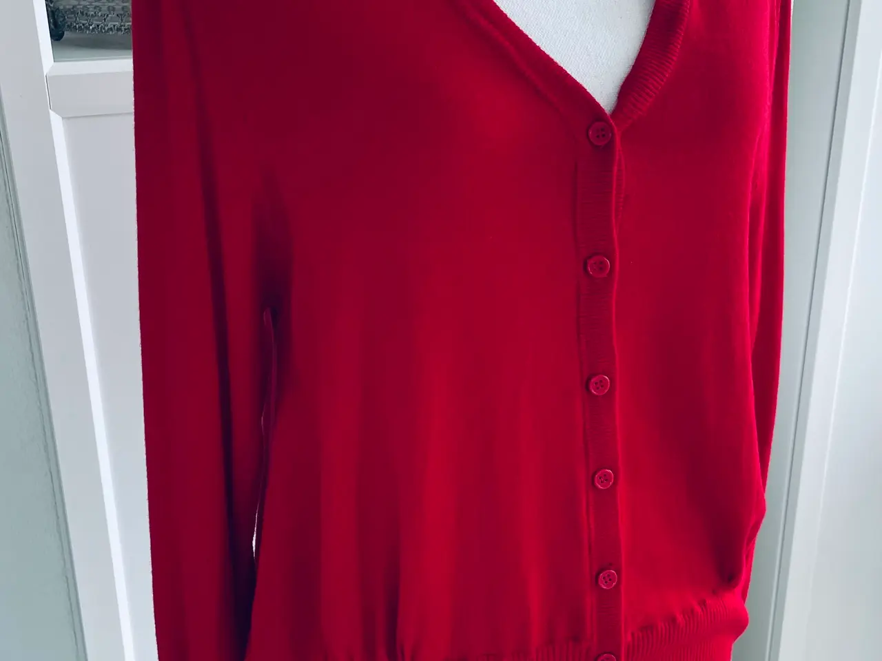 Billede 7 - Cardigan rød 