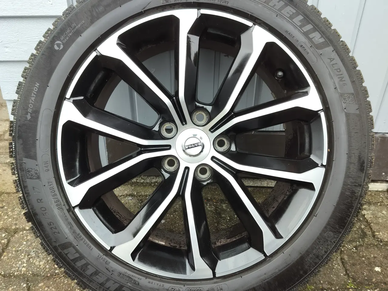 Billede 6 - Volvo V60 vinterhjul med Michelin Alpin 6 dæk