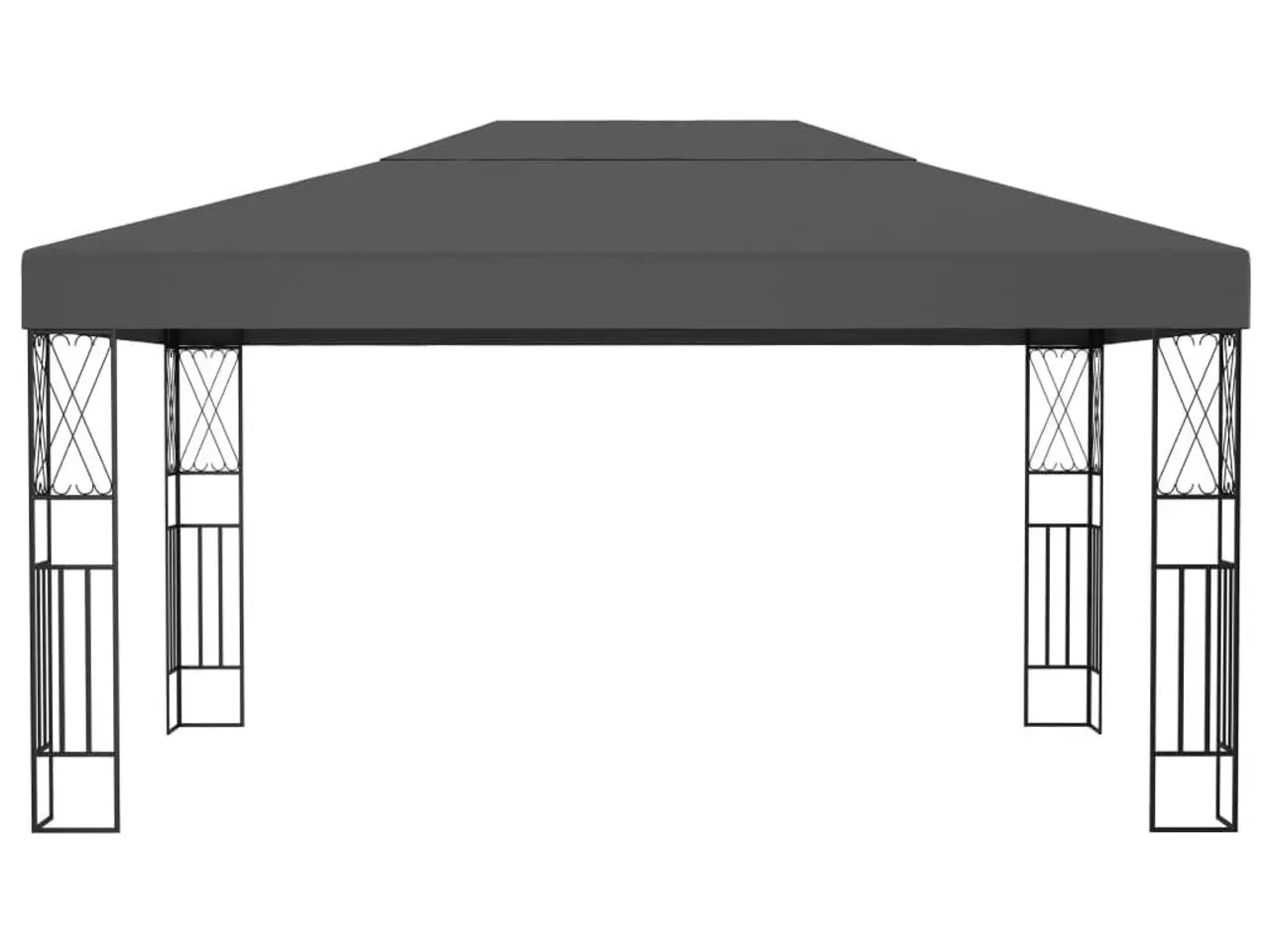 Billede 2 - Pavillon 3×4 m i stof - antracitgrå
