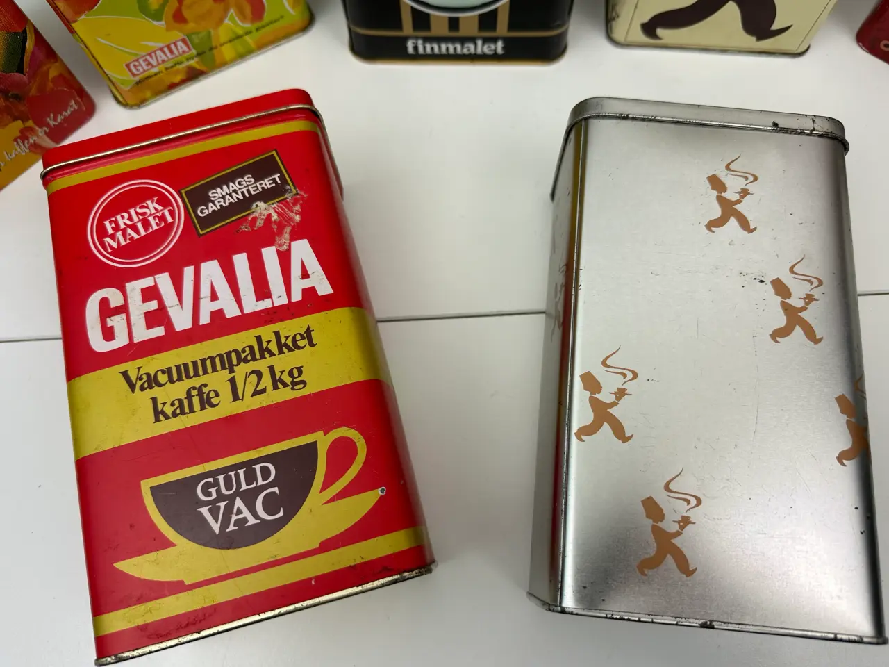 Billede 3 - Div. retro kaffedåser / dåser