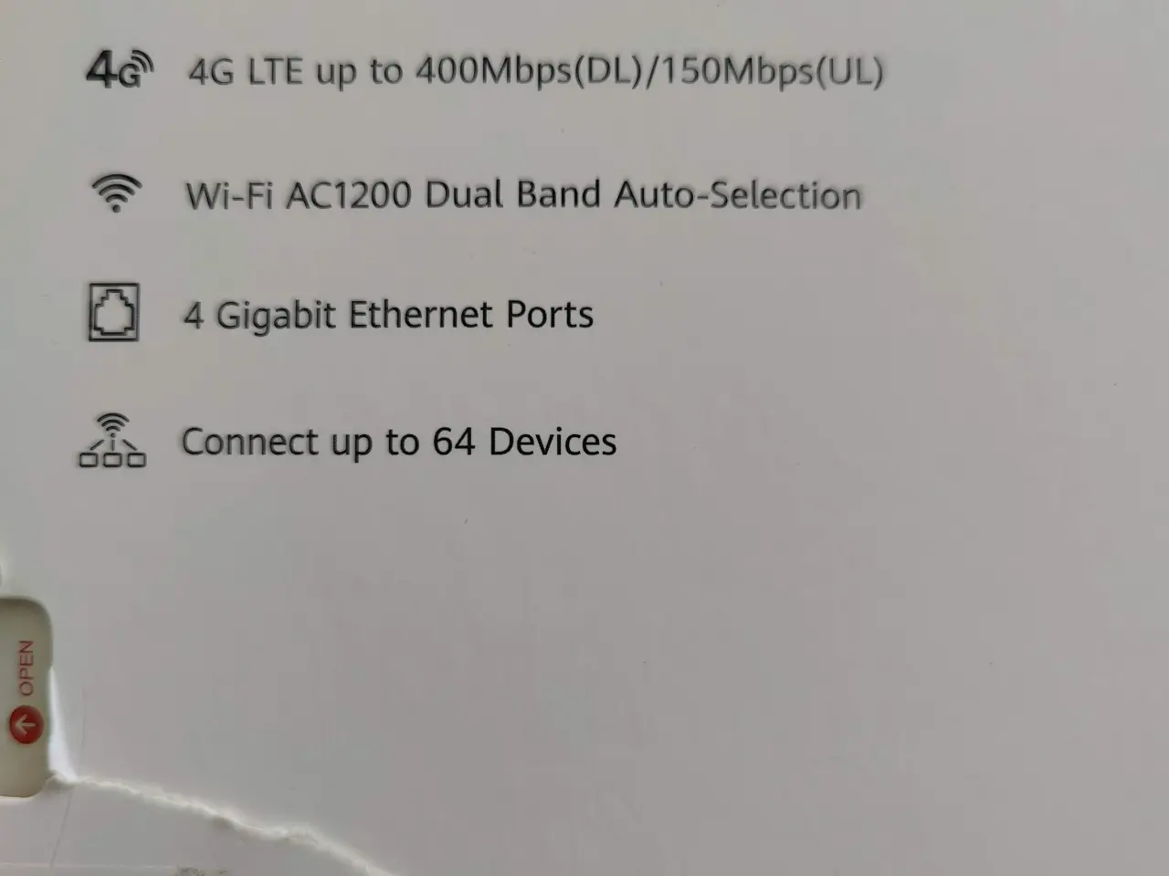 Billede 4 - Soyealink Huawei 4G router