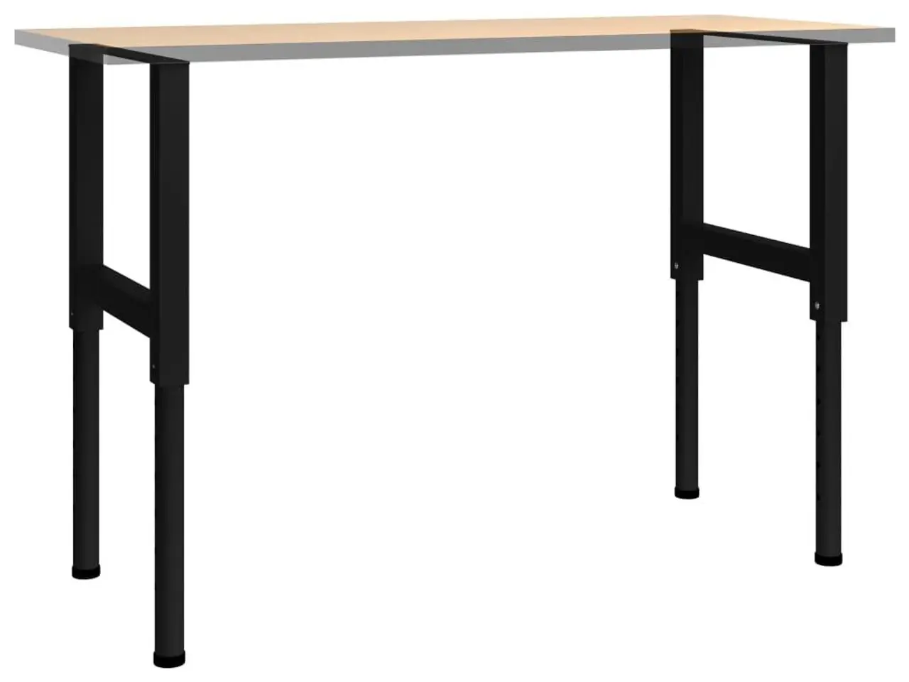 Billede 2 - Arbejdsbænkstel 2 stk. 55 x 69-95,5 cm - sort