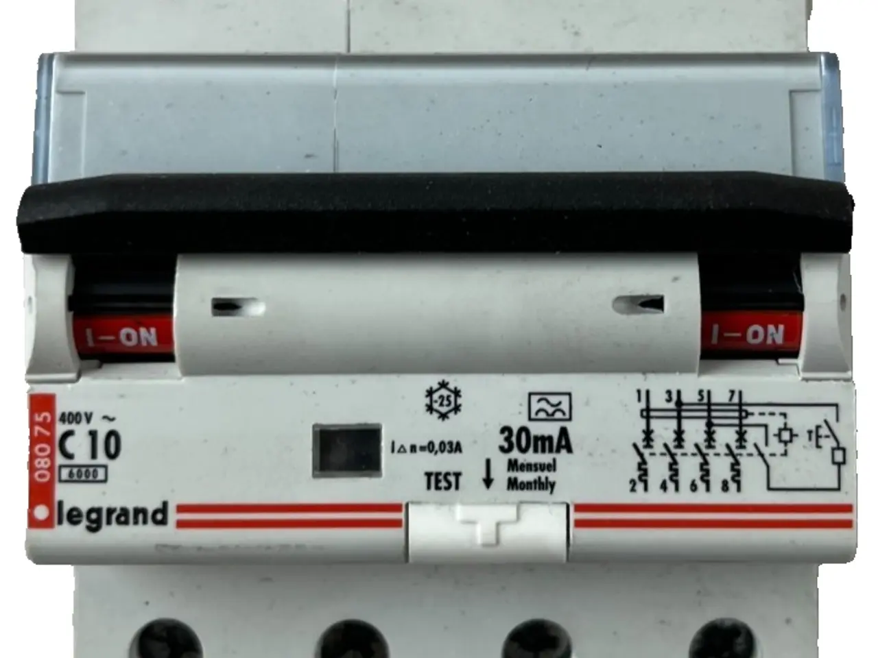 Billede 1 - Legrand C10 RCBO 4P 400V 30mA Residual