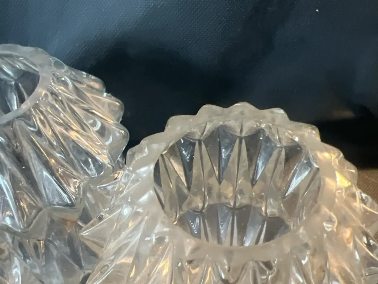 Billede 3 - Lampe skærm i glas