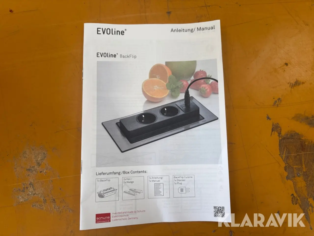 Billede 10 - Strømbokse EVOline 927-1 til bordplader - 2 styk