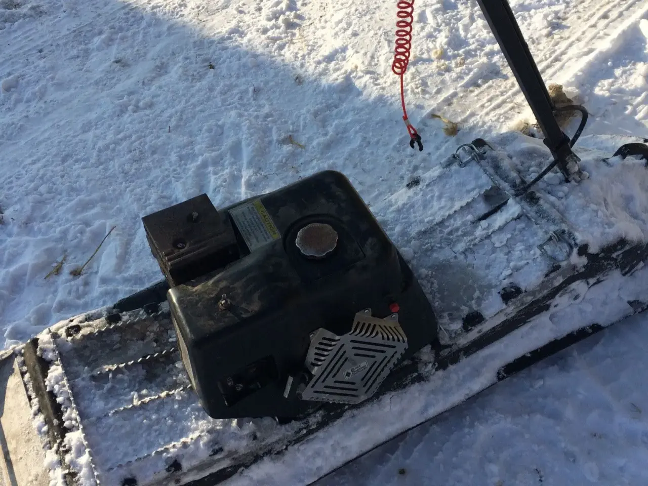 Billede 1 - Snowboard med motor