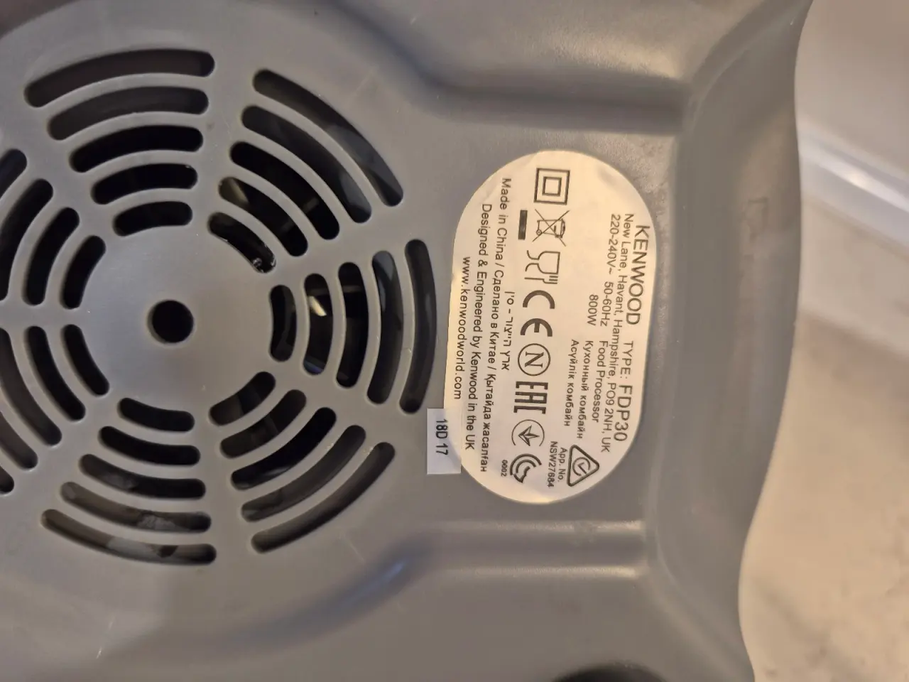 Billede 6 - Kenwood Foodprocessor FDP30