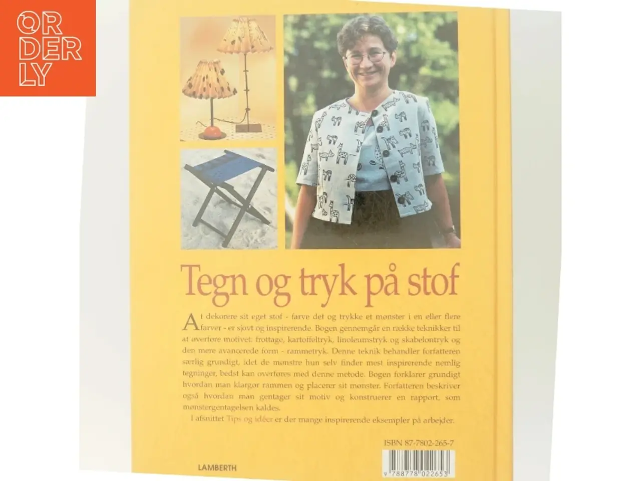Billede 3 - Tegn & tryk på stof (Bog)