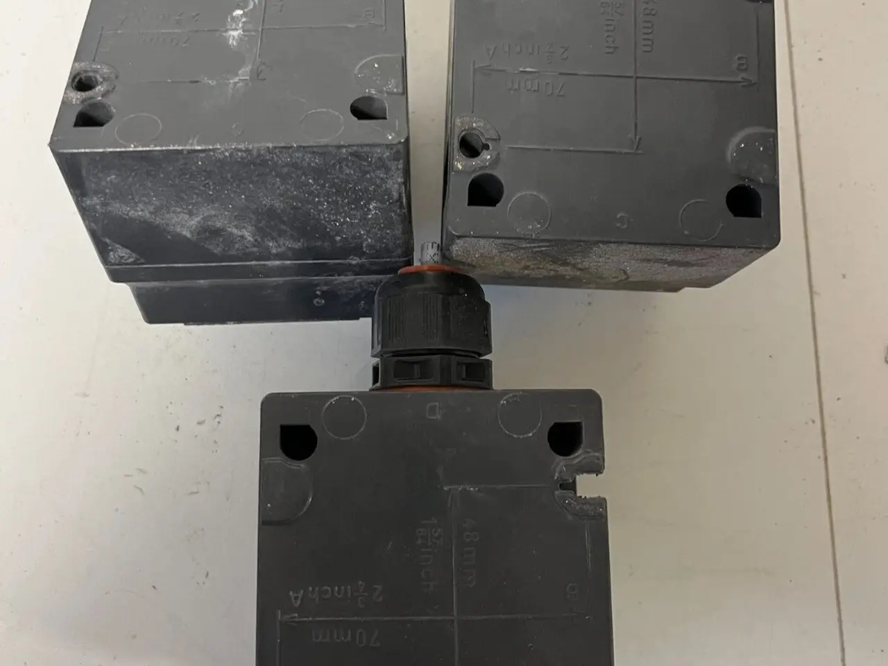 Billede 5 - 3x STAHL 8040/1180X-01L50SA05 Push Button Switches