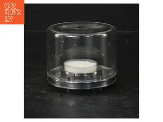 Glasstage til fyrfadslys (str. 6,5 cm)